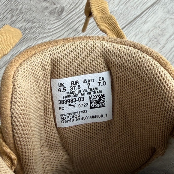 Puma Women's Suede Platform Sneakers - Caramel/Tan - Picture 5 of 5